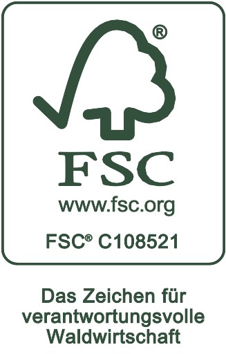 optimal media FSC Logo, Druckerei mit FSC® - zertifizierte Papierlieferanten