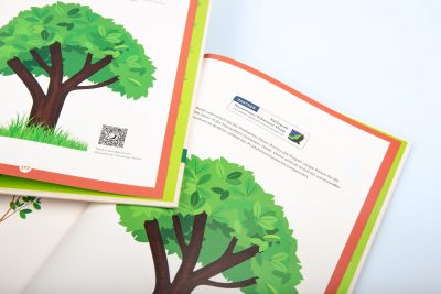 QR code for quick access to detailed information on the nature conservation project - 