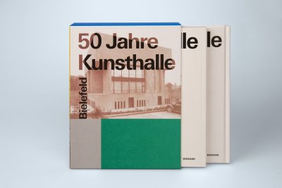 optimal media catalog printing art catalogue cover Kunsthalle Bielfeld