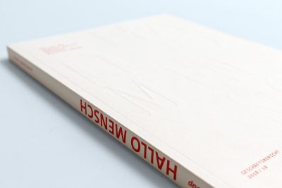 optimal media Print business report modern design white and red OttoGroup annual report printing