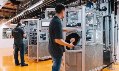 Vinyl clearance press machine