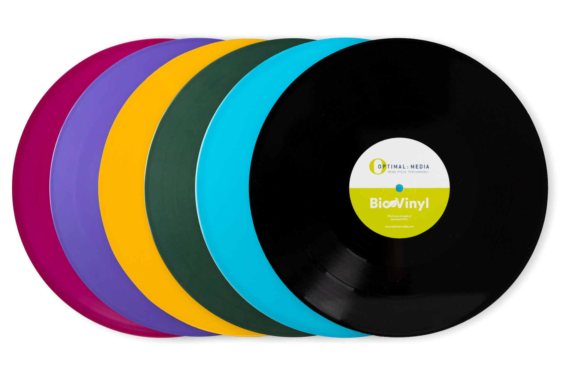 BioVinyl: Vinyl records made from bio-based PVC - optimal media