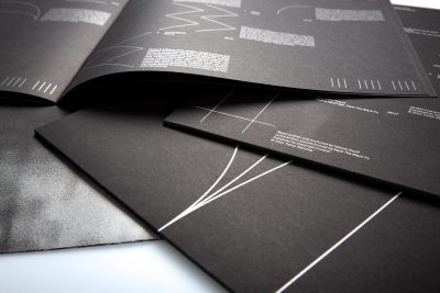 Tresor Records – Tresor 30 | BMG: Printed materials made of black dyed-through cardboard or paper and printed with the special colour silver metallic
