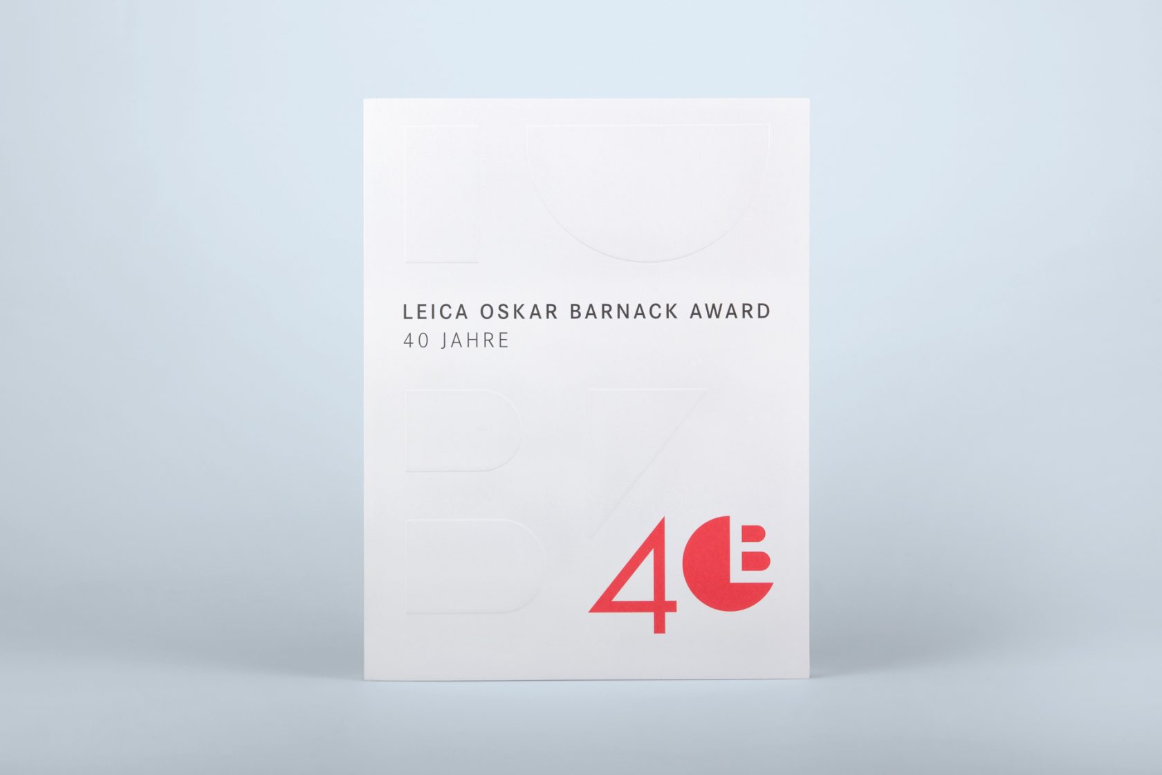 40 Jahre Leica Oskar Barnack Award optimal media