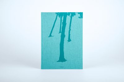 Vincent Kohlbecher - Its flower is hard to find | Hartmann Books: Book cover with turquoise textile