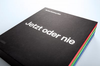 Schuber aus einem Stück gearbeitet | LBBW - Jubiläumsausgabe