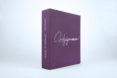 Eckart Witzigmann – "Was bleibt" | Pantauro: Slipcase with linen cover and white hot foil stamping