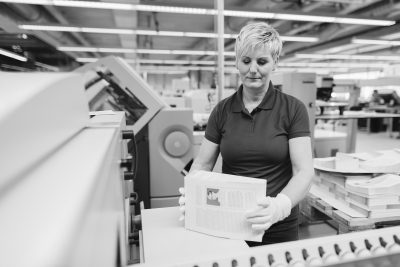 2017 optimal media Erweiterung der Druckerei, Druckverarbeitung sowie der Logistik- und Lagerkapazitäten