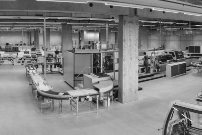 2018 Buchfertigungslinie optimal media größte vollstufige Verlagsdruckerei in Norddeutschland